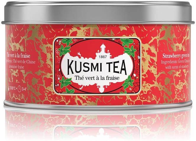 KUSMI Tea - Thé à la fraise - Thé vert