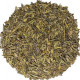 Kusmi tea thé vert Bio à la rose visuel feuilles