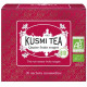 Kusmi Tea 4 fruits rouges thé noir BIO, boite 20 sachets mousseline