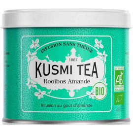 Kusmi Tea - Lov Organic Rooïbos Amandes boite métal 100 grammes