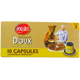 Infiniment Doux intensité 3 - Capsules compatibles Nespresso par FOLLIET