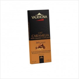 Tablette de chocolat au lait Caramélia 36% de cacao - Valrhona