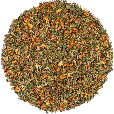 Kusmi Tea bee cool bio visuel feuilles 