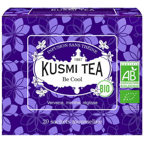 Kusmi Tea Be Cool Bio Boite 20 sachets mousseline