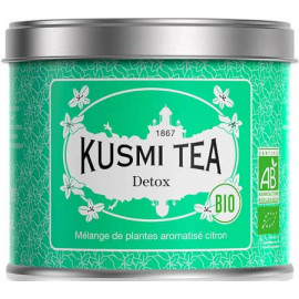 Kusmi Tea thé Détox bio boite métal 100 grammes