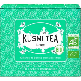 Kusmi Tea thé Détox bio boite métal 100 grammes