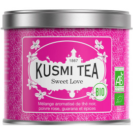 Kusmi Tea Sweet Love Thé Bio Boite 100 grammes