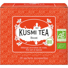 Kusmi Tea Boost Bio visuel feuilles