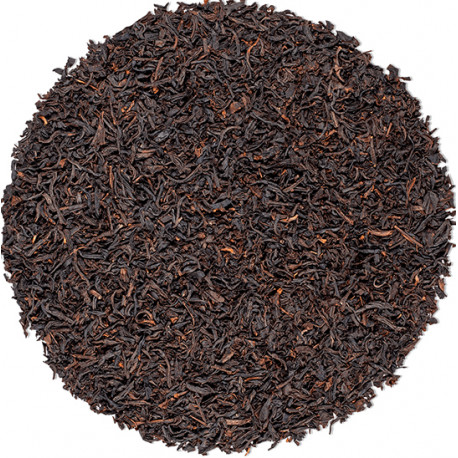 Kusmi Tea Earl Grey Déthéiné-aux agrumes visuel feuilles thé noir