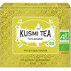 Kusmi Tea Thé vert Amande Bio boite 20 sachets mousseline