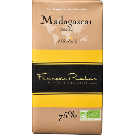 TABLETTE 100g CHOCOLAT MADAGASCAR Bio Pralus