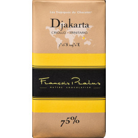 Tablette de chocolat Djakarta 75% Cacao - Chocolat Pralus