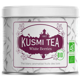 White Berries de Kusmi Tea en boite métal de 90 grammes