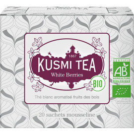 White Berries de Kusmi Tea en boite métal de 90 grammes