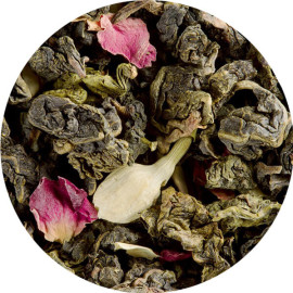 Dammann Frères Oolong - jardin du Luxembourg visuel liqueur