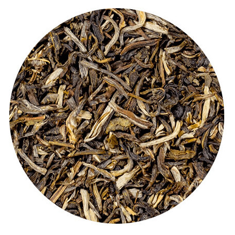  Kusmi Tea tropical white thé blanc visuel feuilles