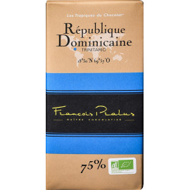 TABLETTE 100g CHOCOLAT REPUBLIQUE DOMINICAINE - Pralus 