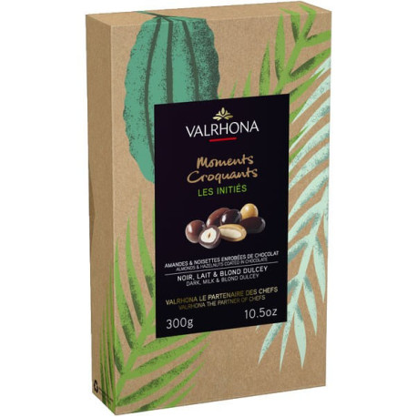 coffret valrhona moments croquants les inities 300g