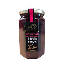 Confiture 4 Fruits Rouges 370g - Chocolat Voisin
