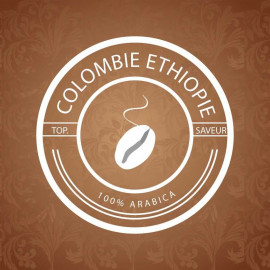 COLOMBIE ETHIOPIE 250g - Café 100% Arabica sélection