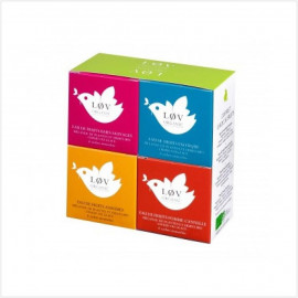 COFFRETS EAUX DE FRUITS - cadeau - thé Bio Lov Organic