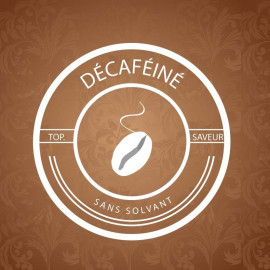 CAFÉ DÉCAFÉINÉ SANS SOLVANT - Café 100% Arabica sélection