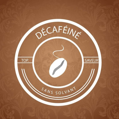 DÉCAFÉINÉ SANS SOLVANT - 100% Arabica