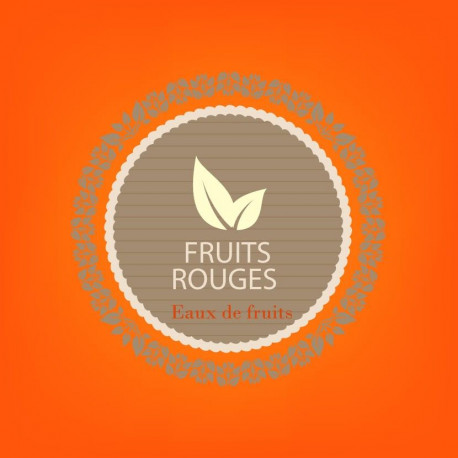FRUITS ROUGES - eaux de fruits