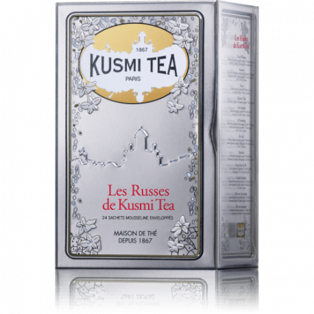 boite thé les russes 24 sachets kusmi tea