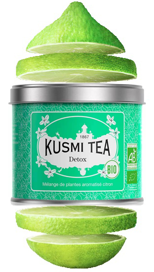 Présentation Kusmi Tea Détox Bio, le goût du citron