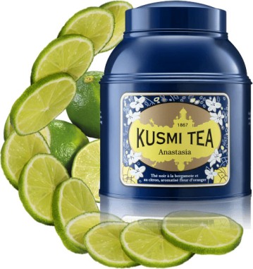 Présentation Kusmi Tea Anastasia thé noir de Chine