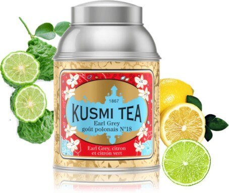 Présentation Kusmi Tea Earl Grey Goût Polonais