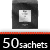 50 sachets